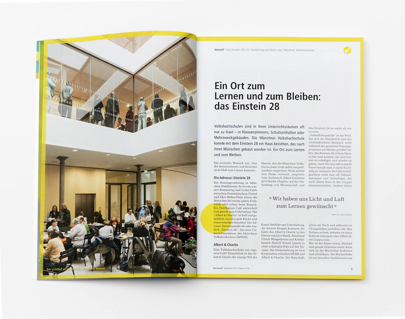 Petra Zimmerer, Büro für Gestaltung, Editorial, Kursif Magazin, Bayerischer Volkshochschulverband, Design by pz