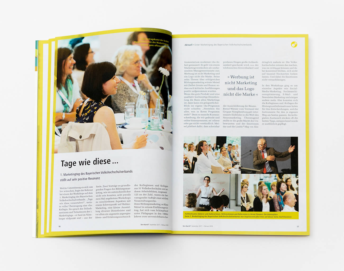 Petra Zimmerer, Büro für Gestaltung, Editorial, Kursif Magazin, Bayerischer Volkshochschulverband, Design by pz