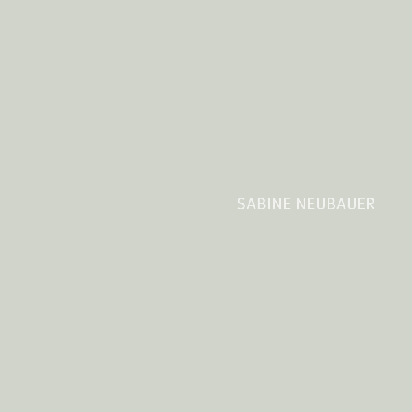 Petra Zimmerer, Büro für Gestaltung, Print, Werkbericht, Sabine Neubauer. Kunstkatalog