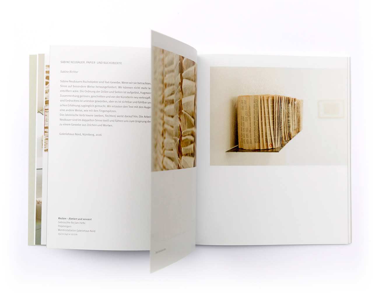 Petra Zimmerer, Büro für Gestaltung, Print, Broschüre, Sabine Neubauer, Werkübersicht, Katalog, Design by pz