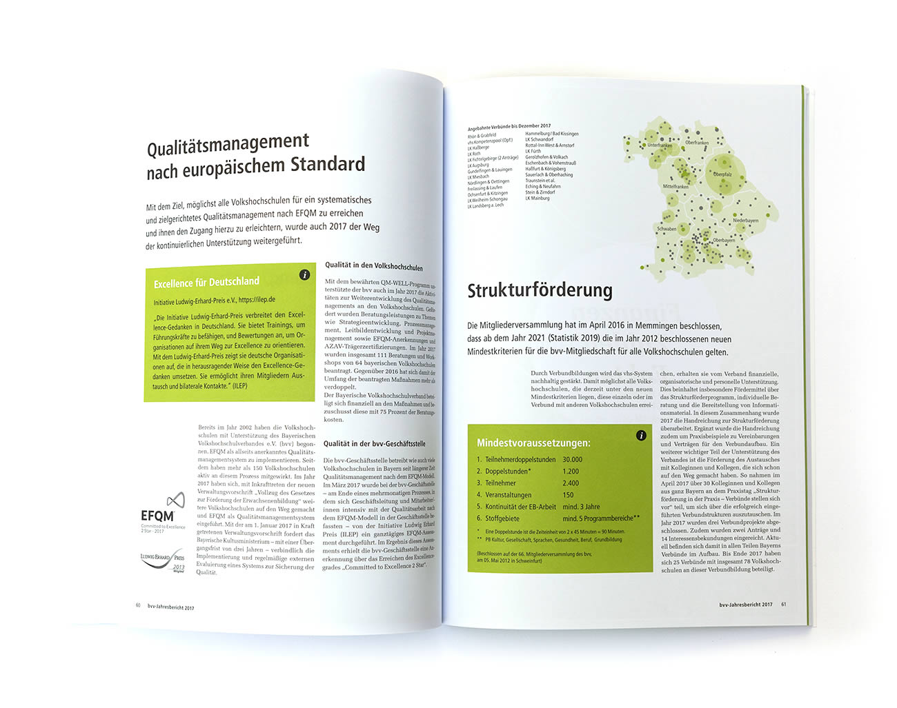 Petra Zimmerer, Büro für Gestaltung, Editorial, bvv Jahresbericht 2018, Bayerischer Volkshochschulverband, Design by pz